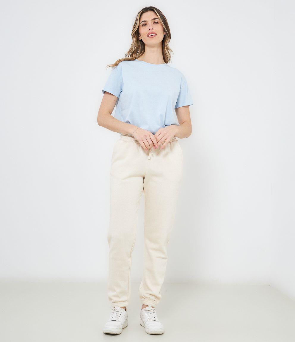 Trousers with Elastic Cuffs